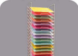 12x12 Paper Wire Shelf - Shipping INCLUDED to most US locations